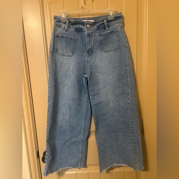 Stylish Blue Flare Women's Jeans - Picture 1 of 4